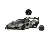 YRXIAO 1:64 For McLaren SennaGTR GTR Metallic Silver Gray Alloy Car Model Decoration Display
