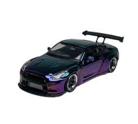 YRXIAO 1 64 For Nissan GTR R34 Open Version Alloy Car Model Collection Miniature Ornaments Green