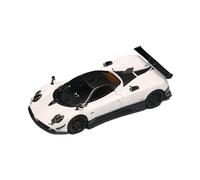 YRXIAO 1 64 For Pagani Zonda Tricolore Supercar Resin Car Model Adult Collection Ornaments White(White)