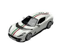YRXIAO 1:64 For Prancing Horse 812C Alloy Car Model Collection FE812C Static Decorative Ornaments(White)