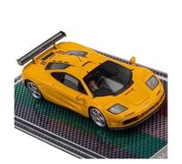 YRXIAO 1:64 For Resin McLaren MF1 LM Car Model Metallic Blue Adult Collection Ornament Desktop Decoration(Orange)