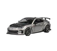 YRXIAO 1:64 For Subaru BRZ Varis Metal Gun Gray Alloy Car Model Collection Vehicle Display Hobby