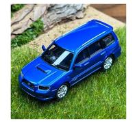 YRXIAO 1:64 For Subaru Forester SG9 Blue Alloy Car Model Miniature Theme Party Scene Decorations(Blue)