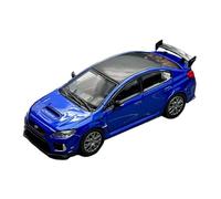YRXIAO 1:64 For Subaru STI Impreza 10th Generation S209 Alloy Car Model Die-cast Collectible Supercar(Blue)