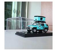 YRXIAO 1 64 For Toyota Cool Road Ze FJ Forest Park Camping Off-Road Vehicle Simulation Alloy Car Model Collection Gift Toy Car(1)