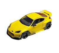 YRXIAO 1:64 For Toyota GT86 Rocket Bunny Wide Body Modified Alloy Car Model Desktop Decoration