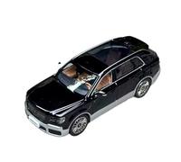 YRXIAO 1:64 For Toyota Shiji 2023 Black Silver Alloy Car Model Miniature Hobby Collection Desktop Ornament