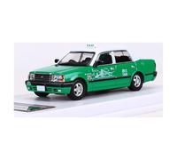 YRXIAO 1:64 For Toyota Taxi Die-Cast Car Model Collectible Display Piece Small-Scale Metal Ornament(Green)