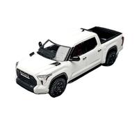 YRXIAO 1:64 For Toyota Tundra Pickup Truck White Alloy Car Model Die-cast Metal Ornaments Collection