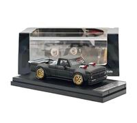 YRXIAO 1/64 Scale For F-150 Performance Hoonigan 1977 Pickup Truck Black Diecast Model Car Collection