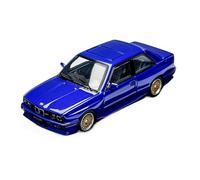 YRXIAO 1:64 Scale For M3 E30 Sport Die-Cast Car Model Collectible Desktop Display For Enthusiasts(Blue)