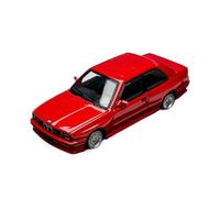 YRXIAO 1:64 Scale For M3 E30 Sport Die-Cast Car Model Collectible Desktop Display For Enthusiasts(Red)