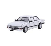 YRXIAO 1:64 Scale For Peugeot 505 Station Wagon Die-Cast Model Car Collectible Display Piece(White)