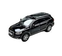 YRXIAO 1:64 Scale For Q7 2008 Quattro Die-Cast Car Model Adult Collectible Display Miniature Toy(Black)