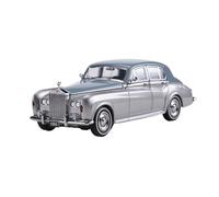 YRXIAO 1:64 Scale For Rolls-Royce Silver Cloud 1965 Classic Car Die-Cast Model Hobby Decoration(Blue/Silver)