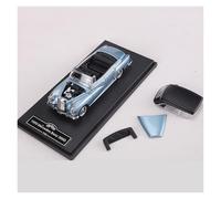 YRXIAO 1:64 Scale For Rolls-Royce Silver Cloud 1965 Classic Car Die-Cast Model Hobby Decoration(Convertible Ice Blue 14)