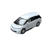 YRXIAO 1:64 Scale For Toyota Estima GSR50 MPV Die-Cast Car Model Miniature White Display Piece