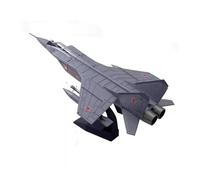 YRXIAO 1 72 For Soviet Supersonic Mig-31 Mig31 Alloy Interceptor Fighter Model Collection Static Ornaments For Collection Gifts