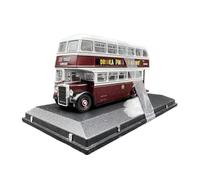 YRXIAO 1/76 For Double-decker Bus Car Model Alloy Collection Ornaments Metal Casting Display Hobbies