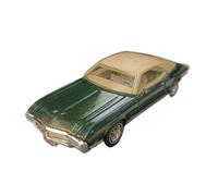 YRXIAO 1 87 For Buick Classic Car Model Riviera GS HT Coupe Dark Green Small Proportion Metal Ornaments