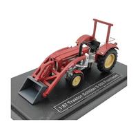 YRXIAO 1:87 For Tractor Schlueter S 650 Front Loader Resin Simulation Model Small Ornament Souvenir
