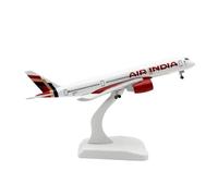 YRXIAO 20cm For A350 Aircraft Model India Metal Replica Alloy Aviation Decoration For Home Collection For Collection Gifts