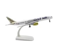 YRXIAO 20cm For Gulf B787 Alloy Aircraft Model With Wheels Souvenir Hobby Collection Toy Decoration For Collection Gifts
