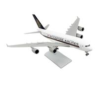 YRXIAO 30CM For Airplane Model Singapore A380 Resin Airplanes Series For Collectible Display Home Decor For Collection Gifts
