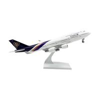 YRXIAO 30cm Resin For B747 1/240 Scale Thai Model Miniature Airplane With Wheel And Landing Gears Display For Collection Gifts