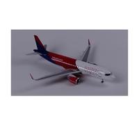 YRXIAO 47 Cm For 320neo Passenger Aircraft Wizz Aircraft Ornaments Civil Aviation Model With Wheels For Collection Gifts(With light)