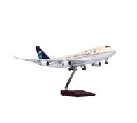 YRXIAO 47cm 1:150 Scale For B747 Saudi Arabia Airplane Plane Model Bedroom Decoration For Collection Gifts(No light)
