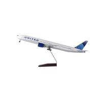 YRXIAO 47CM 1/157 For 777 B777 Aircraft Model W Light And Wheel Landing Gear Resin Toy Collection For Collection Gifts(No light)
