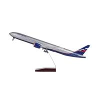 YRXIAO 47CM 1/157 Resin For B777 Aircraft Russia AEROFLOT Model W Light And Wheel Landing Gear For Collection Gifts(No light)