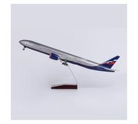 YRXIAO 47CM 1 157 Scale For B777 Diecast Model Airlines Resin Airplane Collection Decoration Display Fan For Collection Gifts(With light)