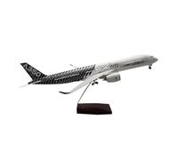 YRXIAO 47CM 1/42 Scale For A350 W Light And Wheel Diecast Resin Plane Model Static Ornaments For Collection Gifts(No light)