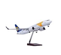 YRXIAO 47cm 1 85 Scale For Aircraft Mongolian B737 Diecast Resin Model For Home Collection Ornament For Collection Gifts(No light)