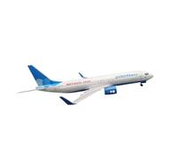 YRXIAO 47cm 1:85 Scale For Russian Victory 737 Airplane Diecast Resin Aircraft Office Decor Display Model For Collection Gifts(No light)