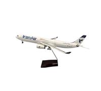 YRXIAO 47CM Resin 1/135 For A330 Iran Plane Model Aircraft Decorative Souvenirs Collected Decoration For Collection Gifts(No light)