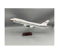 YRXIAO 47cm Resin 1 150 Scale For B747 Oman Plane Model Diecast Aviation Enthusiasts Display Collection For Collection Gifts(With light)