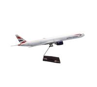 YRXIAO 47CM Resin 1 157 Scale For B777 777 Model Plane Diecast Home Display Living Room Decoration For Collection Gifts(No light)