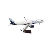 YRXIAO 47cm Resin 1 80 Scale For A320 NEO Indian Light With Landing Gear Aircraft Model For Collection Gifts(No light)