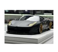YRXIAO CADILLAC 1:18 Resin For 458 GT 1.0 Car Model Static Decorative Ornaments Hobby Fan Souvenir(White base)