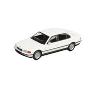 YRXIAO CADILLAC 1/64 For BMW 750 Alloy Car Model Car Model Can Not Open The Door Home Display Rack Collection(White)