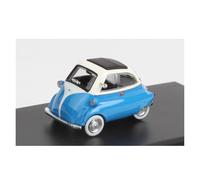 YRXIAO CADILLAC 1/64 For BMW Isetta Alloy Car Model Door Cannot Be Opened Office Decoration Hobby(Blue)