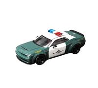 YRXIAO CADILLAC 1:64 For Dodge SRT Hellcat Alloy Car Model Collection Ornaments Small Scale Metal Decorations(Green)