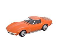 YRXIAO Die-casting 1:18 Scale For Chevy Corvette C3 Supercar Alloy Static Car Model Collection Display(Orange)
