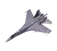 YRXIAO Diecast 1:100 Scale For Russian Su-35 Fighter Jets Alloy Model Static Decoration Souvenir Gifts For Adult For Collection Gifts