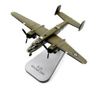 YRXIAO Diecast 1 144 Scale For Land Aviation B-25 Mitchell Bomber Alloy Aircraft Model Collection Display For Collection Gifts