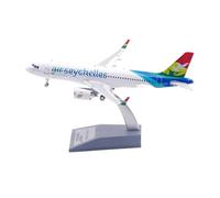 YRXIAO Diecast 1:200 Scale For Seychelles A320NEO S7-PTI Aircraft Model Alloy Souvenir Collection Toy For Collection Gifts