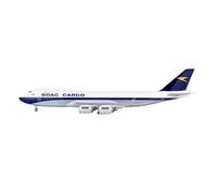 YRXIAO Diecast 1:400 For Cargo B747-8F G-BOAC Model Aircraft Alloy Hobby Collection Souvenir For Collection Gifts
